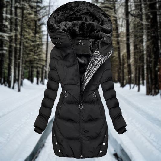 Manteau d'hiver élégant en laine pour femme par Liora