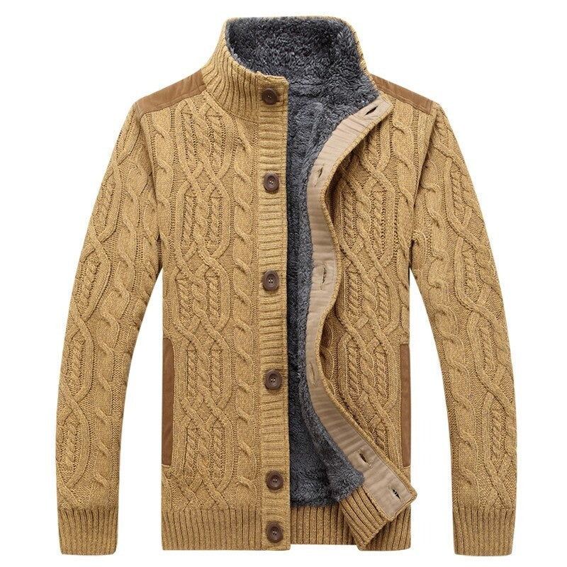 Cardigan Luxe Homme Doublure Peluche par Édgar