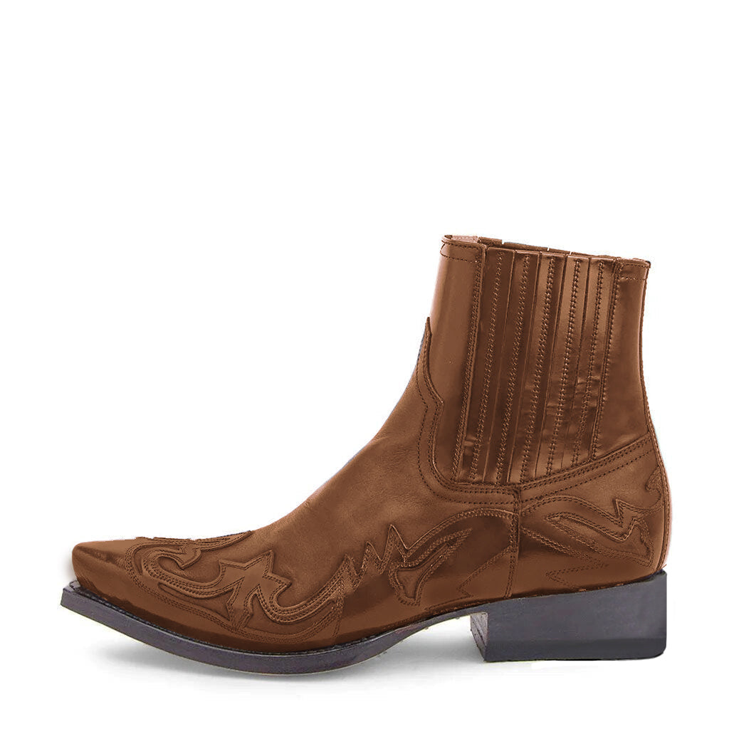 Bottes Western en Cuir Authentique de la Collection Méridienne