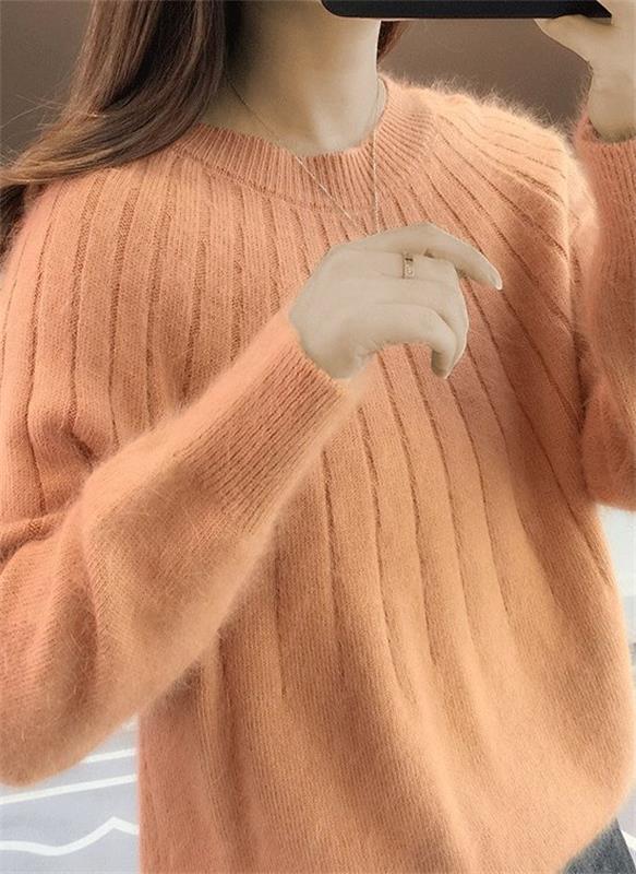 Sophie Leclair - Pull en cachemire de luxe pour femmes aux nuances élégantes de fourrure