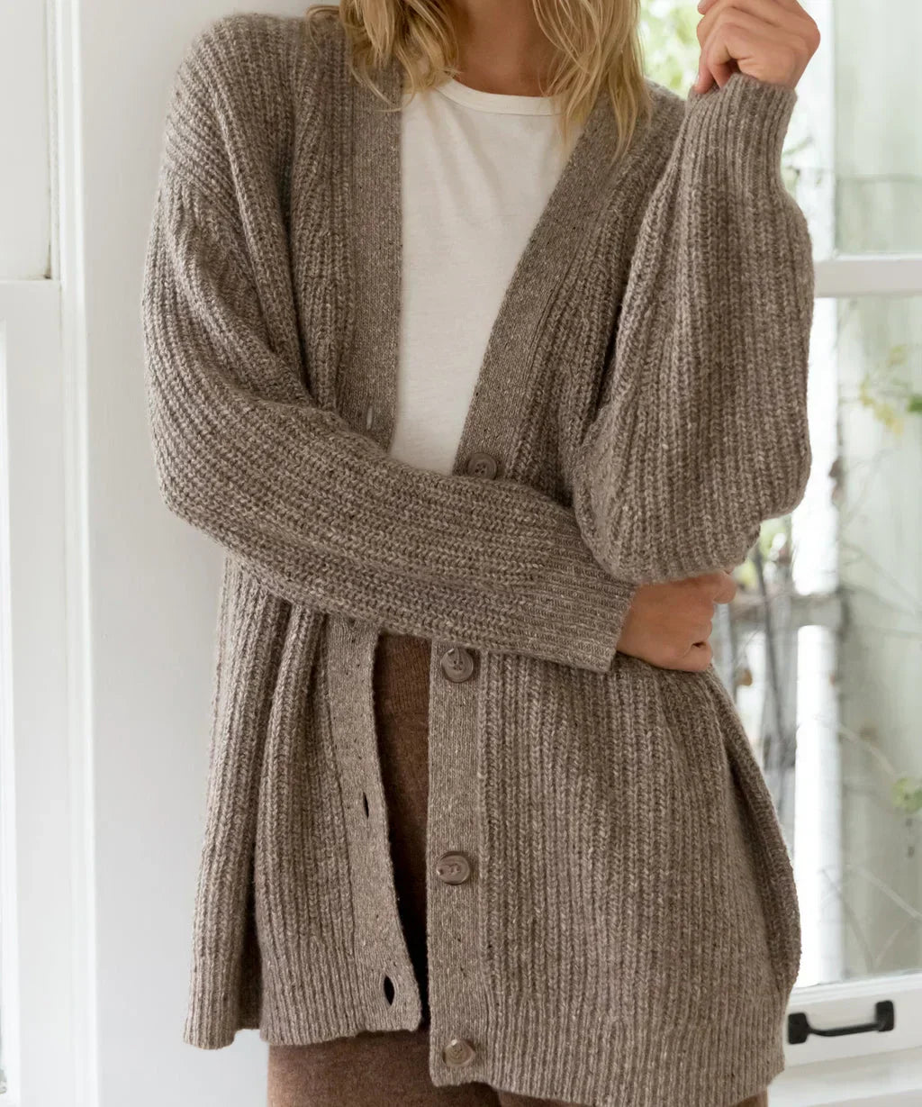 Lumineux Cardigan Élégant à Col V