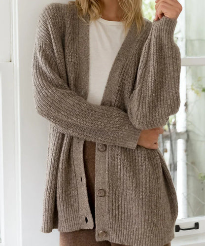 Lumineux Cardigan Élégant à Col V