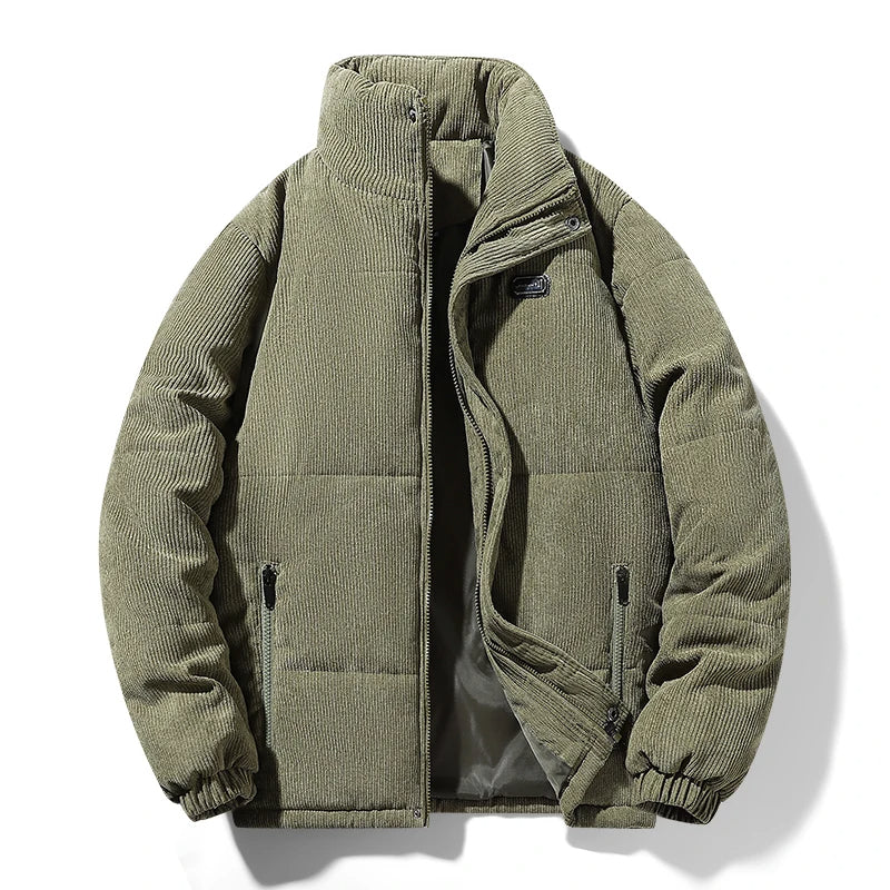Veste Douceur Éternelle en Velours Côtelé Doublée