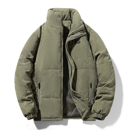 Veste Douceur Éternelle en Velours Côtelé Doublée