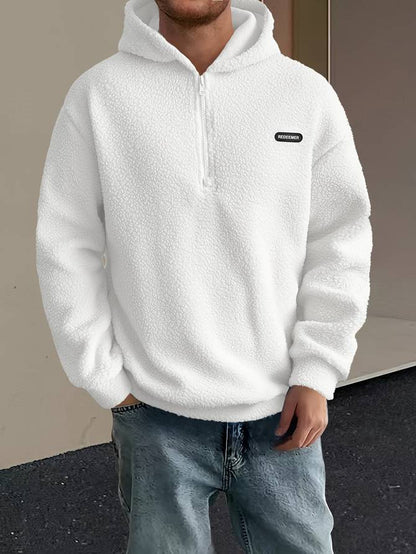 LuxeHood - Sweat-shirt en polaire avec capuche haut de gamme
