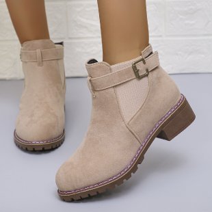 Verona - Bottines Élégantes Femme à Talon Épais et Confortable