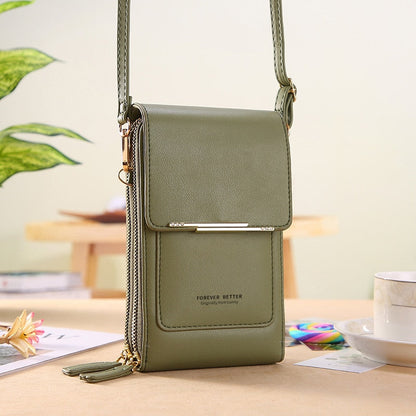 Sac Bandoulière Élégant Ella en Cuir Premium avec Détail Distinctif