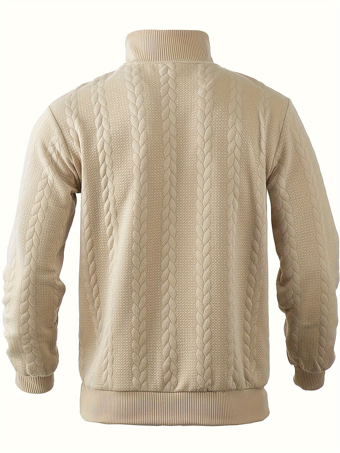 Pull rétro homme avec col zippé élégant