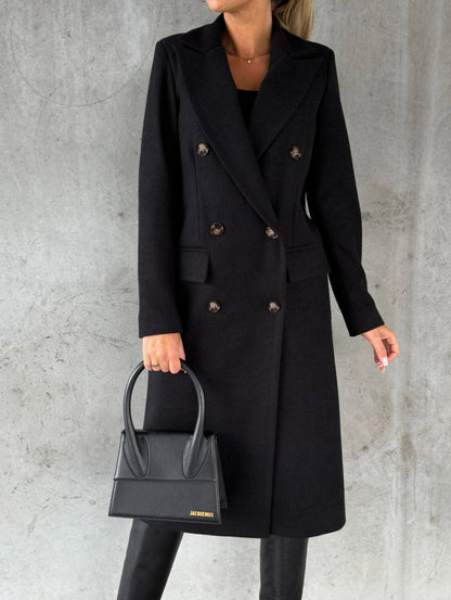 Leront - Manteau d'hiver trench-coat premium