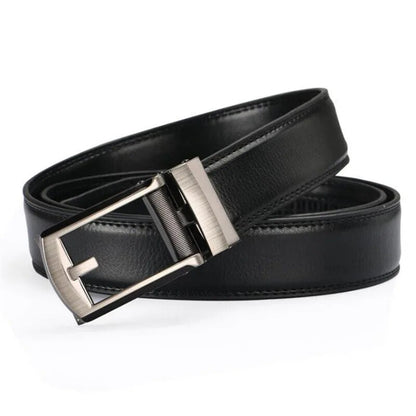 Ceinture Luxe Homme sans Trou en Cuir Véritable - Élégance et Confort Premium