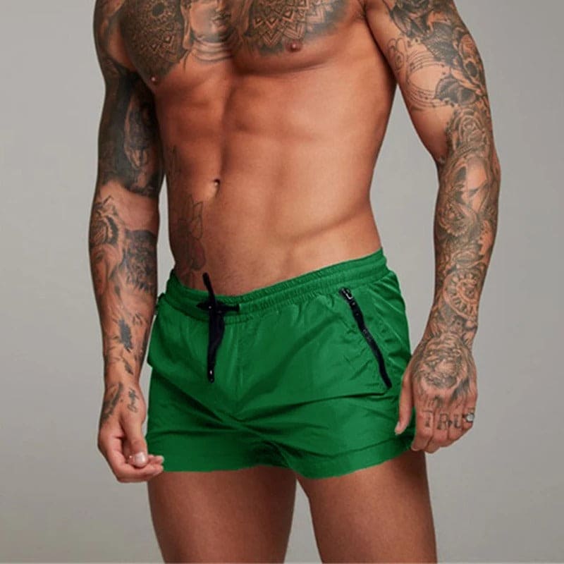 Nautisca Slip de bain homme séchage rapide avec poche zippée premium
