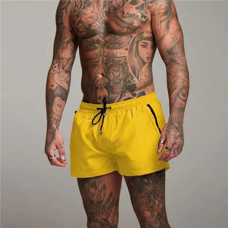 Nautisca Slip de bain homme séchage rapide avec poche zippée premium