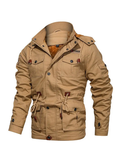 Vanguard - Manteau en laine polaire pour homme, coupe moyenne et chaleur optimale
