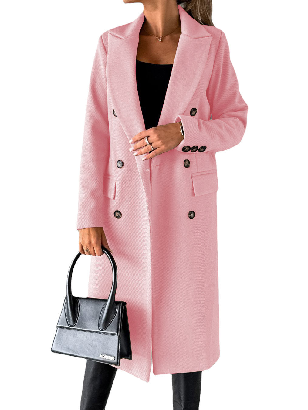 Leront - Manteau d'hiver trench-coat premium