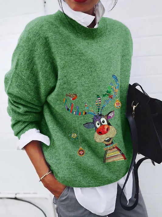 Pull Festif Élégant de Noël par Luminéa