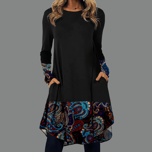 Luxe Évasion - Robe Bohème Élégante