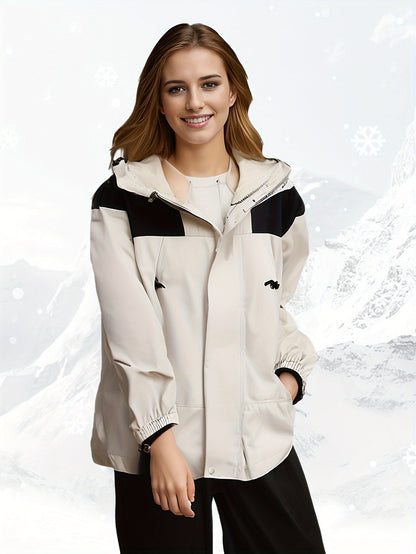 Veste Imperiale - Manteau Softshell Femme Élégant et Résistant