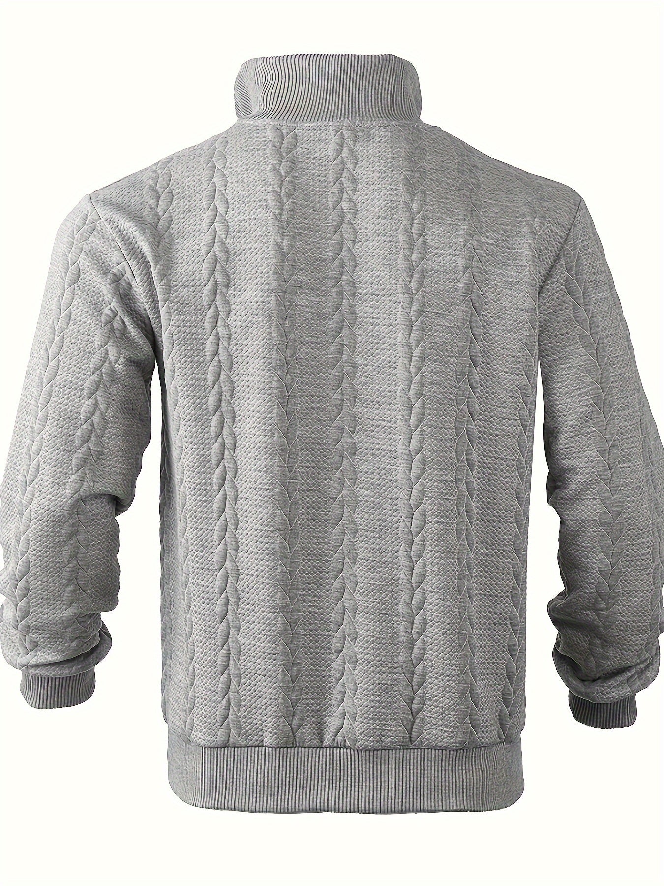 Pull rétro homme avec col zippé élégant