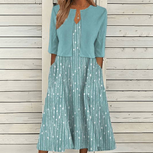 Lumière Élégante - Robe Chic et Sophistiquée