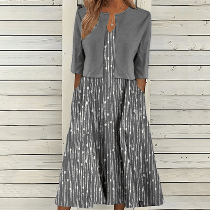 Lumière Élégante - Robe Chic et Sophistiquée