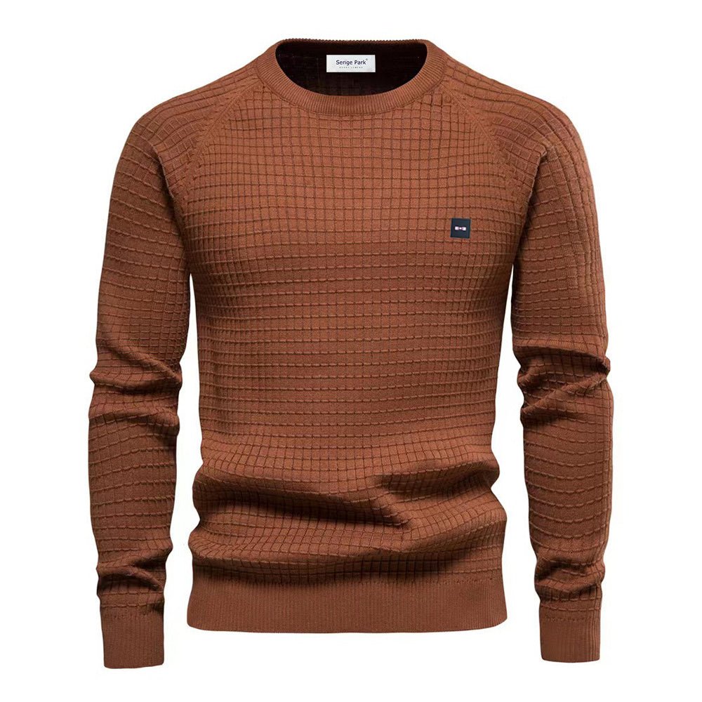 Marcien Chandail homme élégant en maille premium