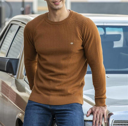 Marcien Chandail homme élégant en maille premium