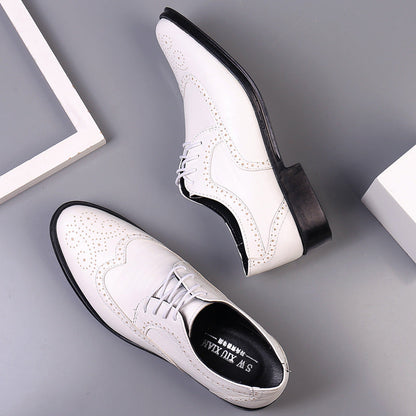 Lucien - Souliers en cuir véritable pour hommes