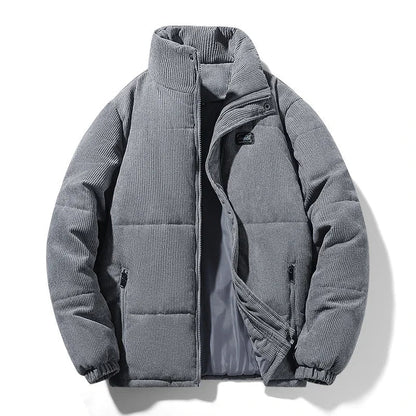 Veste Douceur Éternelle en Velours Côtelé Doublée