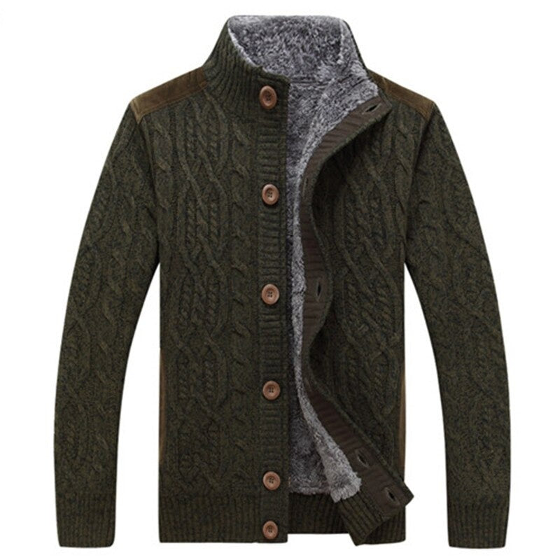 Cardigan Luxe Homme Doublure Peluche par Édgar