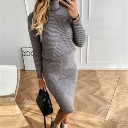 Isadora Luxe - Robe en maille élégante et ultra-confortable