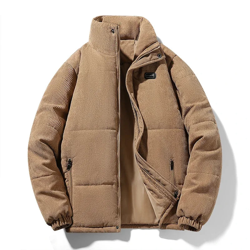 Veste Douceur Éternelle en Velours Côtelé Doublée