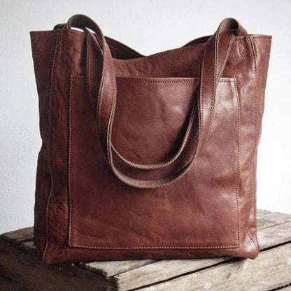 Sac à bandoulière en cuir véritable de luxe - Collection Élégance de Verona