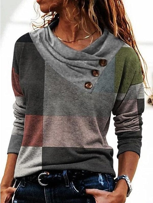 Pull Haut de Gamme Clara - Pull Élégant à Col Montant pour Femme