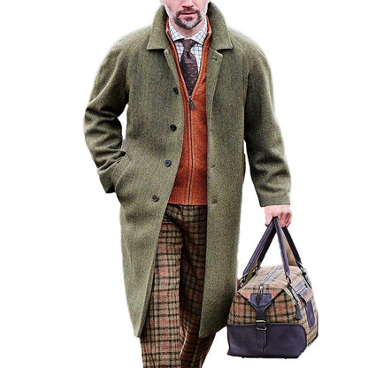 Veste d'hiver élégante pour homme Zéphyr en style rétro
