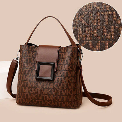 Sac seau élégant en toile avec motif artistique par L'Atelier Chic