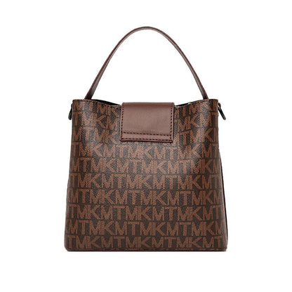 Sac seau élégant en toile avec motif artistique par L'Atelier Chic